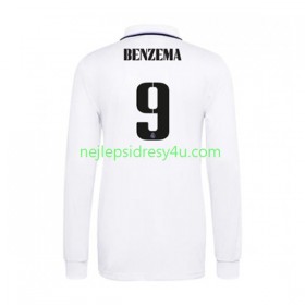 Fotbalový Dres Real Madrid Karim Benzema 9 Domácí 2022/23 Dlouhý Rukáv
